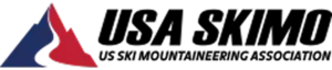 USA Skimo logo with mountain peaks